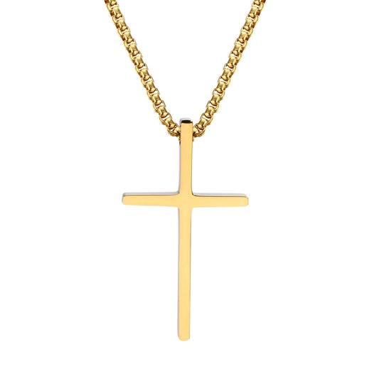 THE SAVIOR CROSS PENDANT - GOLD