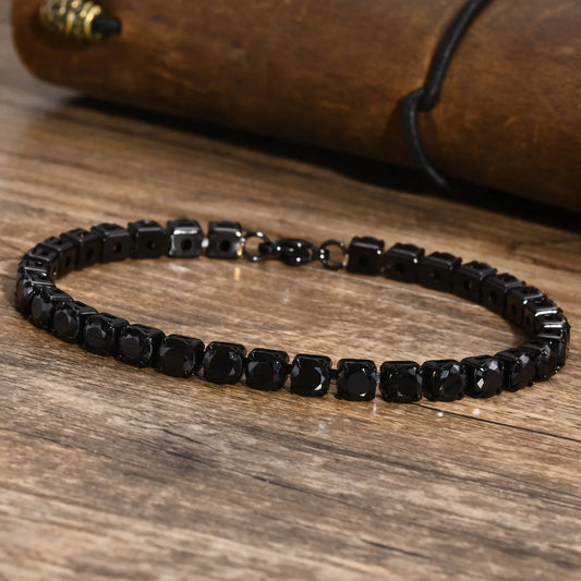 TENNIS BRACELET - BLACK